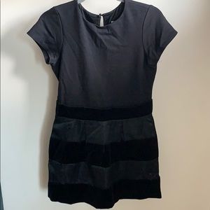 Alice & Trixie Holiday Black Velvet Dress